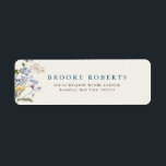 Colourful Spring Wildflower Meadow Garden Address<br><div class="desc">Capture the beauty of nature on your special day with our exquisite wildflower watercolor wedding return address label. Elegant, unique, and blooming with love. Use the text fields to personalise your design with your own wording and details. If you want to change the font style, colour or text placement, simply...</div>