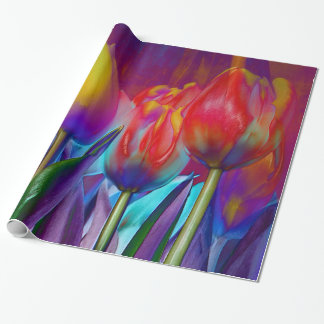 Colourful Spring Wrapping Paper