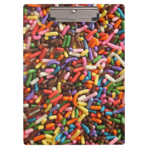 Colourful Sprinkles Clipboard