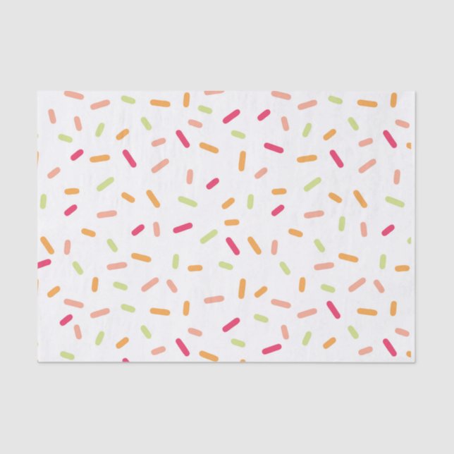 Colourful Sprinkles Tissue Paper (Front)