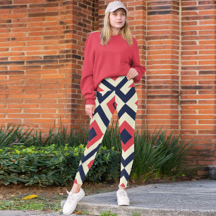 Colourful Square Leggings