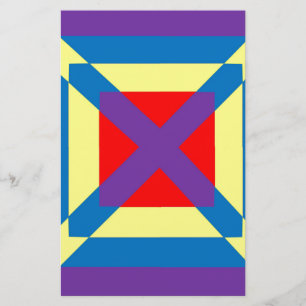 Colourful Square Stationery