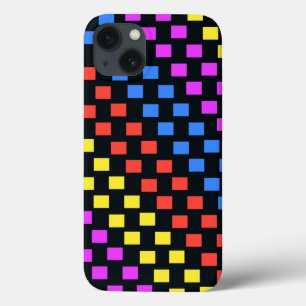 Colourful Squares iPhone 13 Case