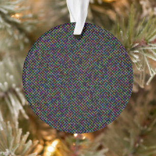 colourful squares geometric unique vibrant pattern ornament