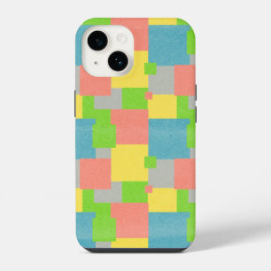 Colourful Squares iPhone 14 Case