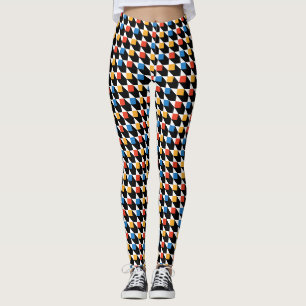 Colourful Squares Leggings