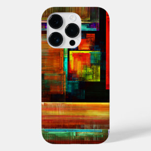 Colourful Squares Modern Abstract Art Pattern #04 Case-Mate iPhone 14 Pro Case