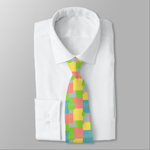 Colourful Squares Tie