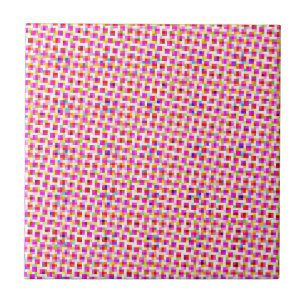Colourful Squares Tile