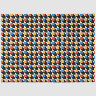 Colourful Squares Tissue Paper