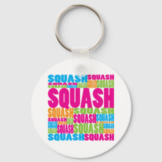 Colourful Squash Key Ring