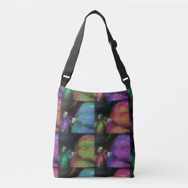 Colourful Squash Quilt Crossbody Bag (Front)
