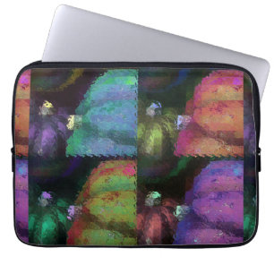 Colourful Squash Quilt Laptop Sleeve