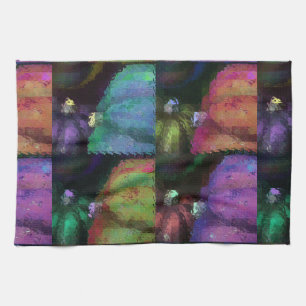 Colourful Squash Quilt Tea Towel