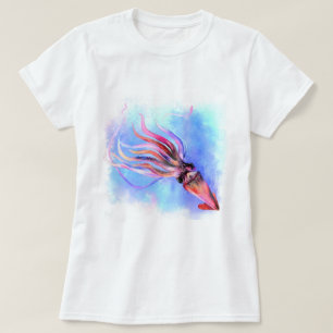Colourful Squid T-Shirt
