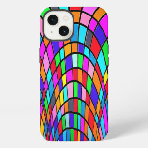 Colourful Stained Glass Art iPhone 13 Case