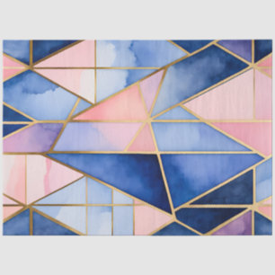 Colourful Stained Glass Art Tissue Paper