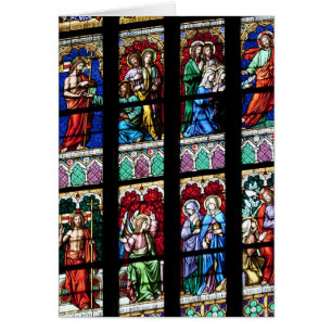 Colourful Stained Glass Window 2/3