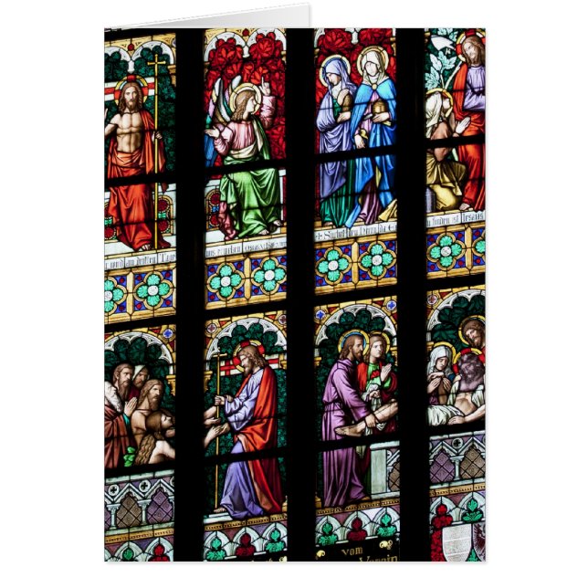 Colourful Stained Glass Window 3/3 (Front)