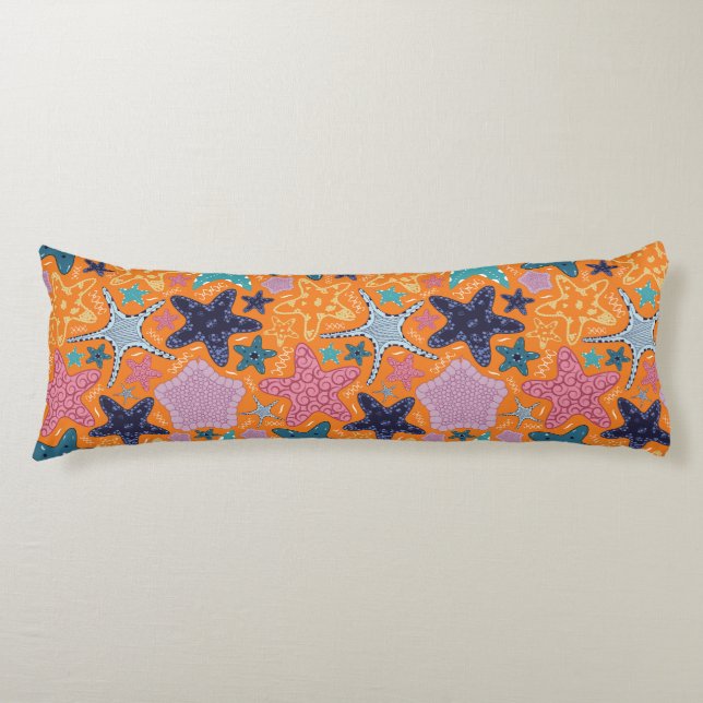 Colourful Star fishes Body Cushion (Front)