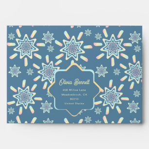 Colourful Star Theme Envelope