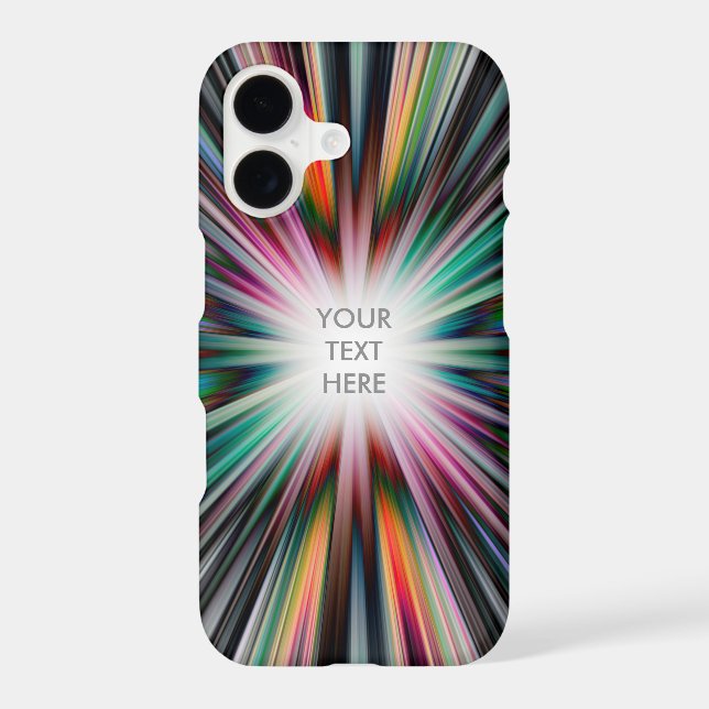 Colourful starburst explosion (Back)