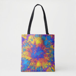 Colourful Starburst Tote Bag