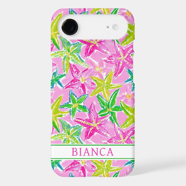 Colourful Starfish Monogrammed (Back)