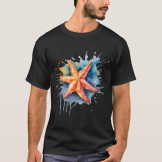 Colourful Starfish  T-Shirt