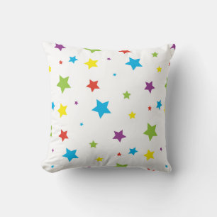 Colourful Starry Pattern Cushion