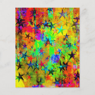 Colourful stars