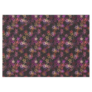 Colourful Stars Dance Whimsically  Tablecloth