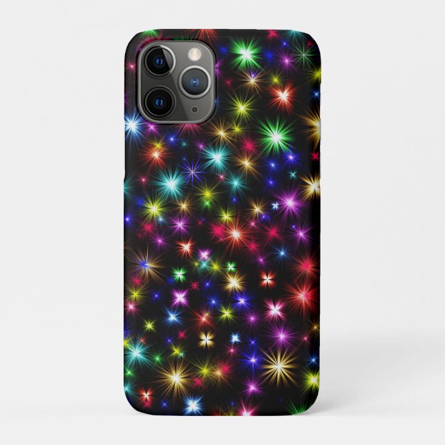 Colourful Stars Fireworks Design Case-Mate iPhone Case (Back)