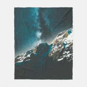 Colourful Stars Fleece Blanket