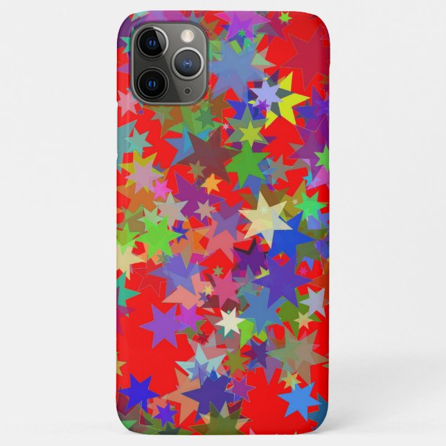 colourful stars galore phone case (Back)