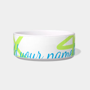 Colourful stars happy birthday add name text simpl bowl
