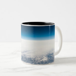 Colourful Stars Two-Tone Coffee Mug