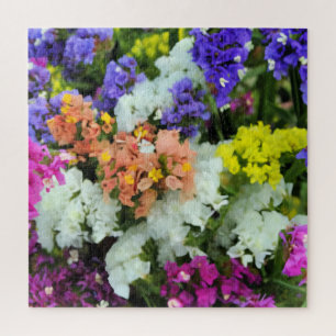 Colourful Statice Jigsaw Puzzle