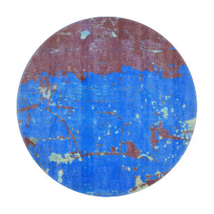 Colourful steel rust: abstract texture cutting board