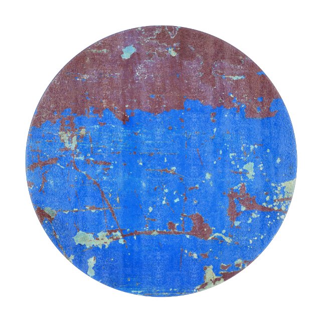 Colourful steel rust: abstract texture cutting board (Front)
