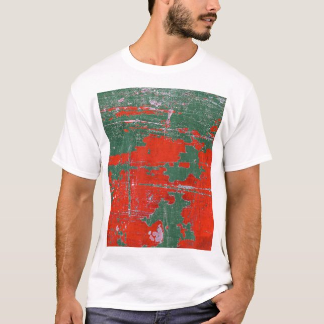 Colourful steel rust, textured background. T-Shirt (Front)