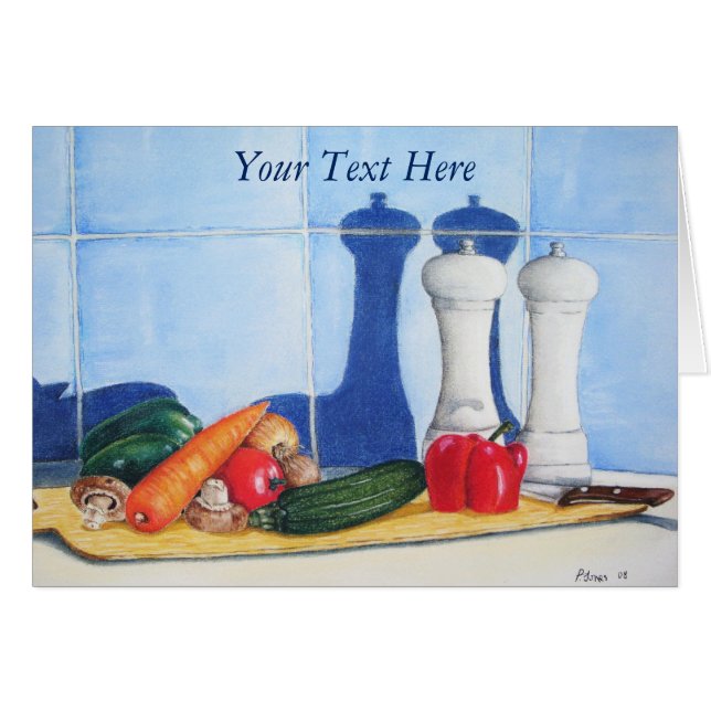 colourful still life picture of mixed vegetables (Front Horizontal)