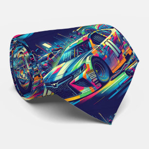 Colourful Stock Car Racing 3 Tie