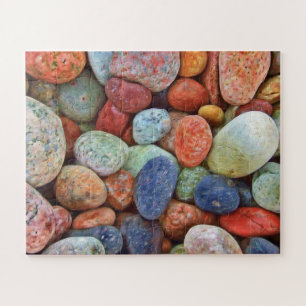 Colourful Stone Puzzle, 56 Oversized Pieces Jigsaw Puzzle