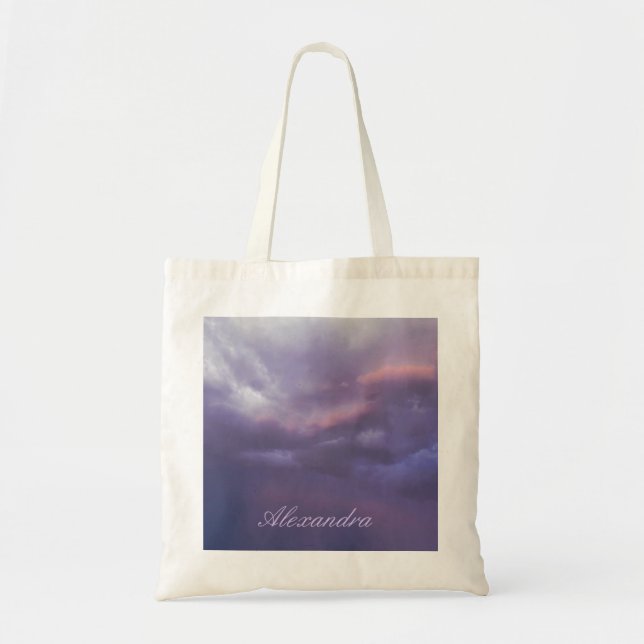 Colourful Storm Clouds Tote Bag (Front)