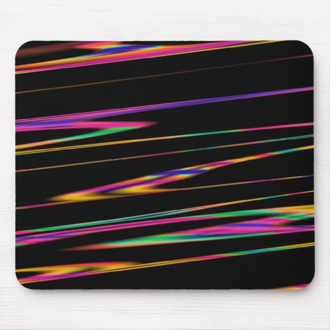Colourful strands mouse mat (Front)