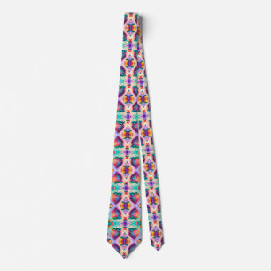 Colourful strawberry for Fathers Day Tie