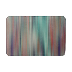 colourful streaks  bath mat