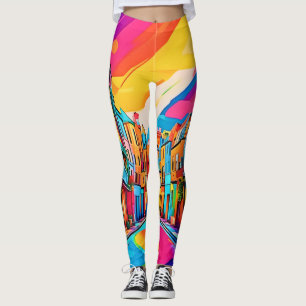 Colourful Street Vibes Leggings