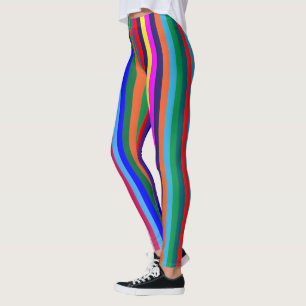 Colourful Stripe Leggings